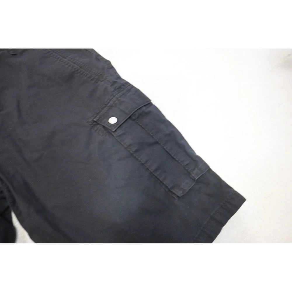 Levi Strauss & Co‎ Cargo Shorts Mens 31 Black Rugged Utility Pockets Excellent